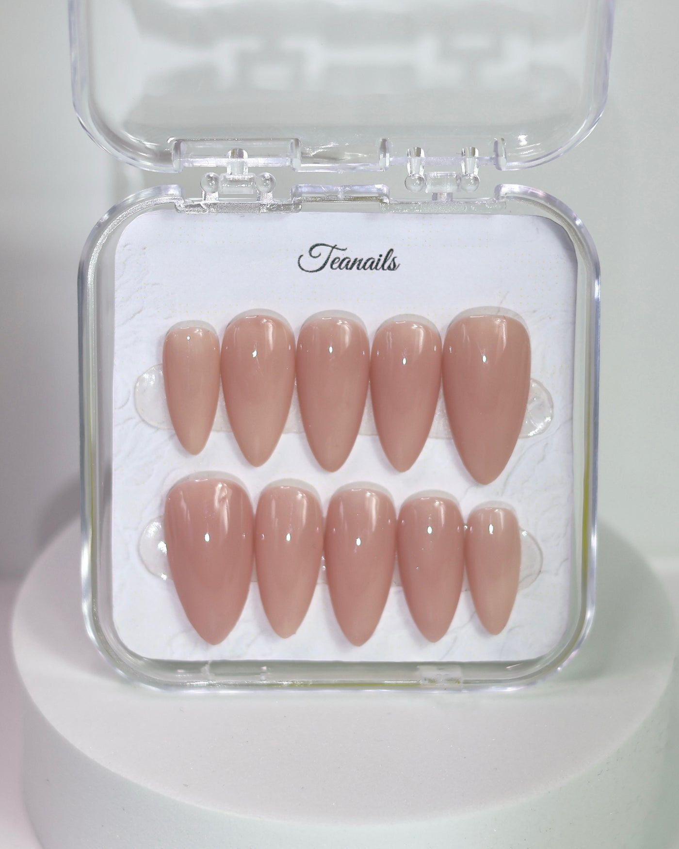 Cool Rose press-on nails