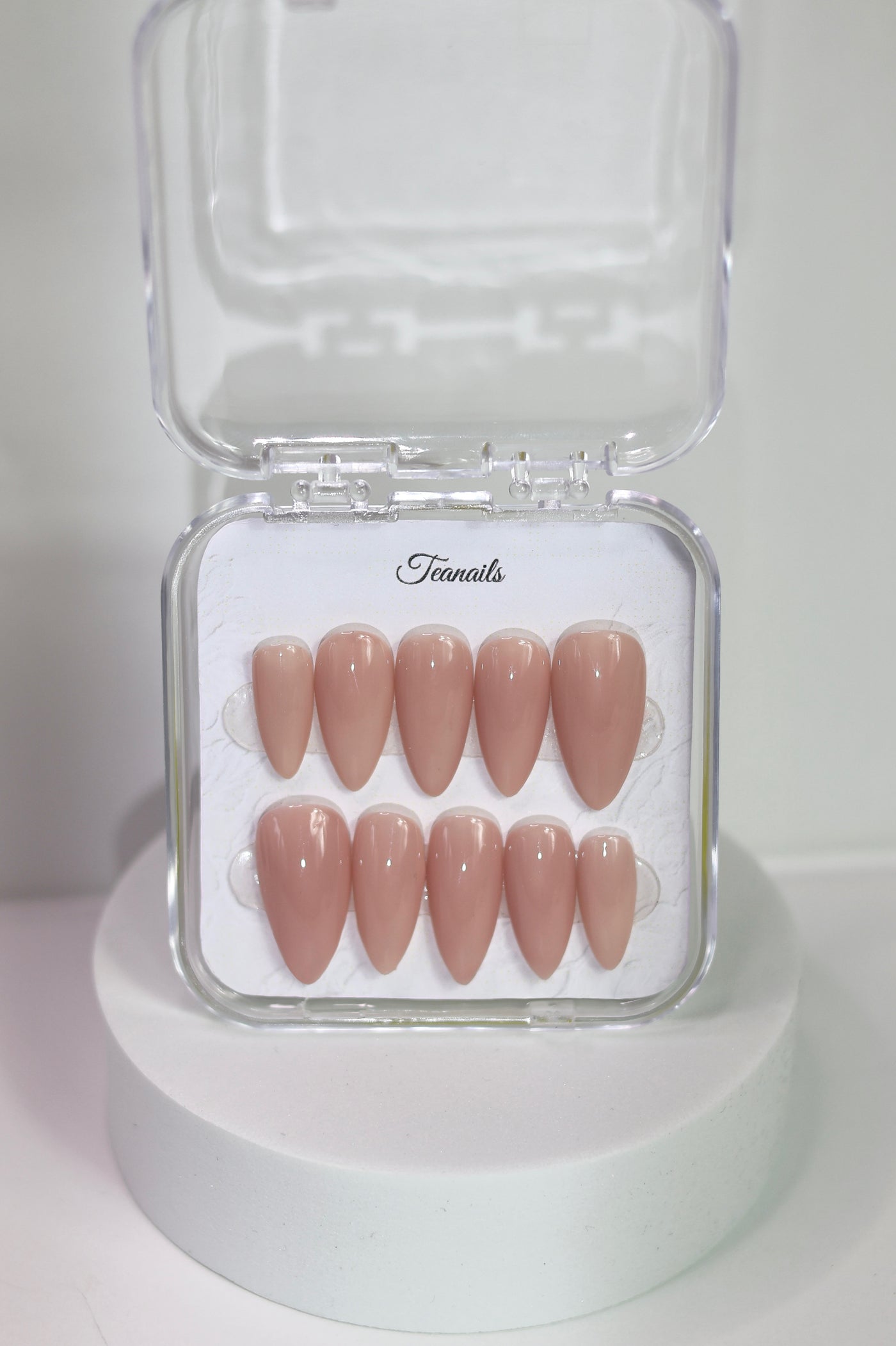 Cool Rose press-on nails