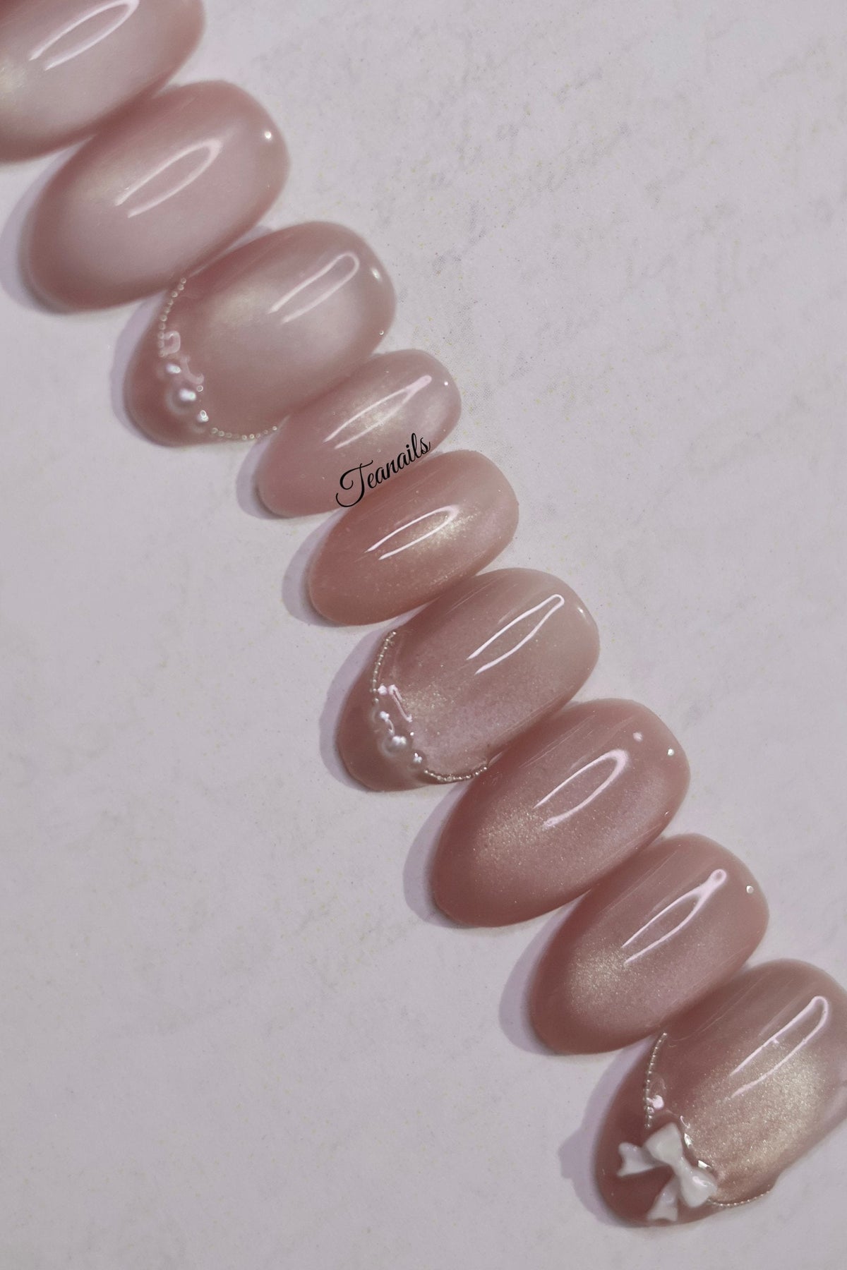 Moonlight Muse press-on nail set