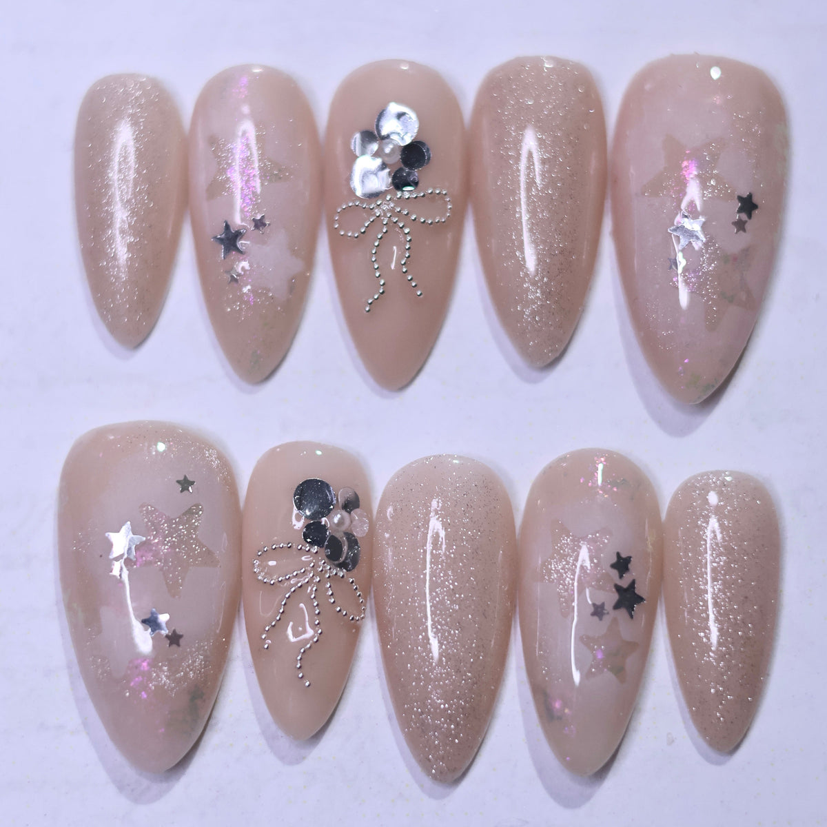 Starry Night press-on nails