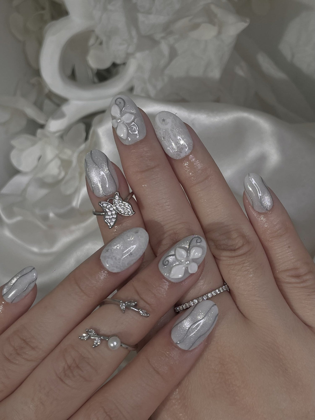 Whimsy press-on nails
